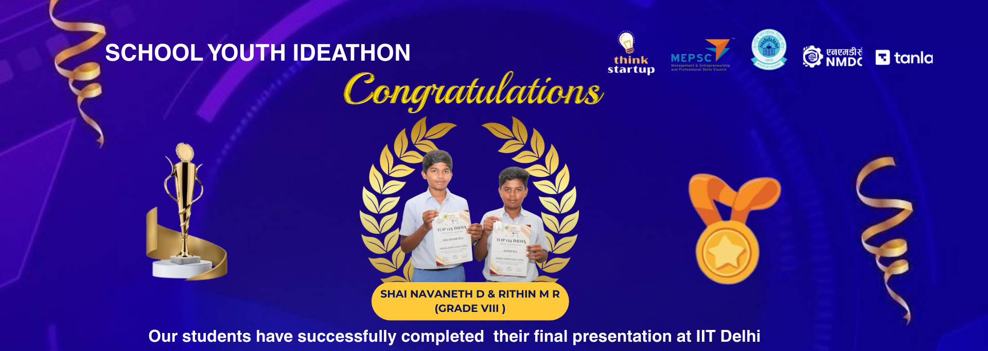 BAPS Celebrating Our School Toppers X CBSE Board Examination 2023-2024